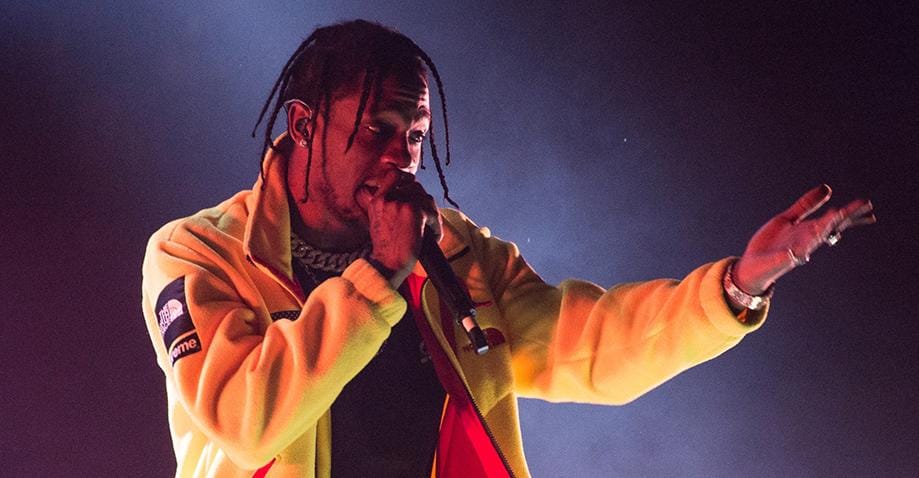 Travis Scott Concert Crowd