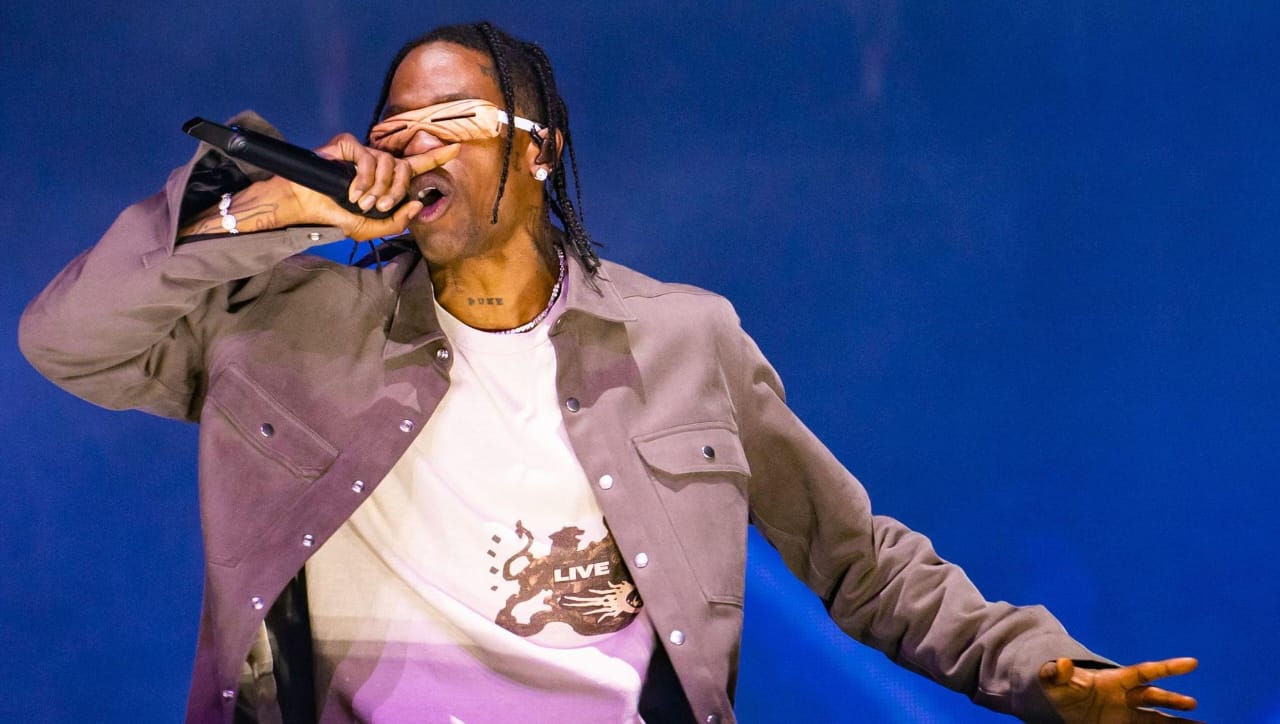 Travis Scott Concert Crowd